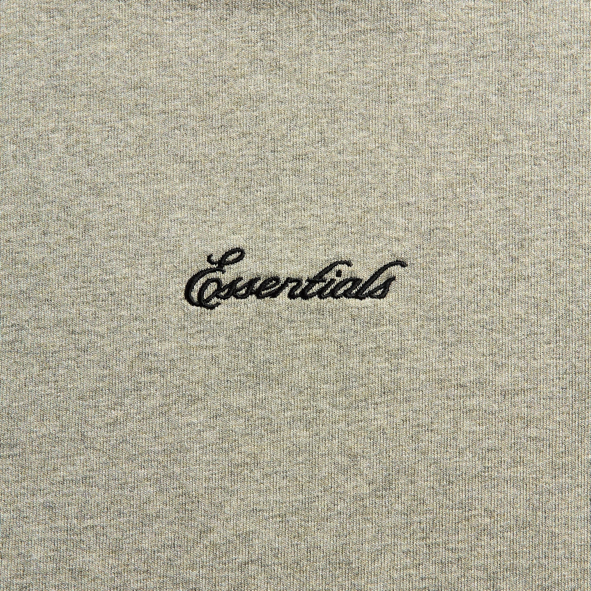 Essentials Signature 90s Short Sleeve Tee - Concrete Heather