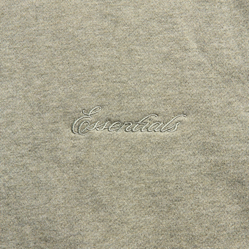 Essentials Signature Classic Full Zip Hoodie - Concrete Heather / Dark Concrete Heather