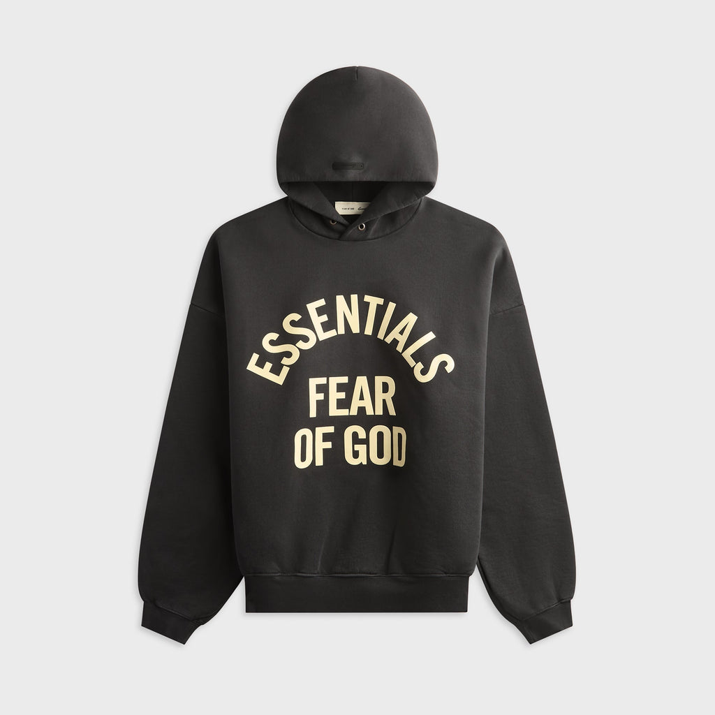Essentials Campus 90s Hoodie - Faded Black