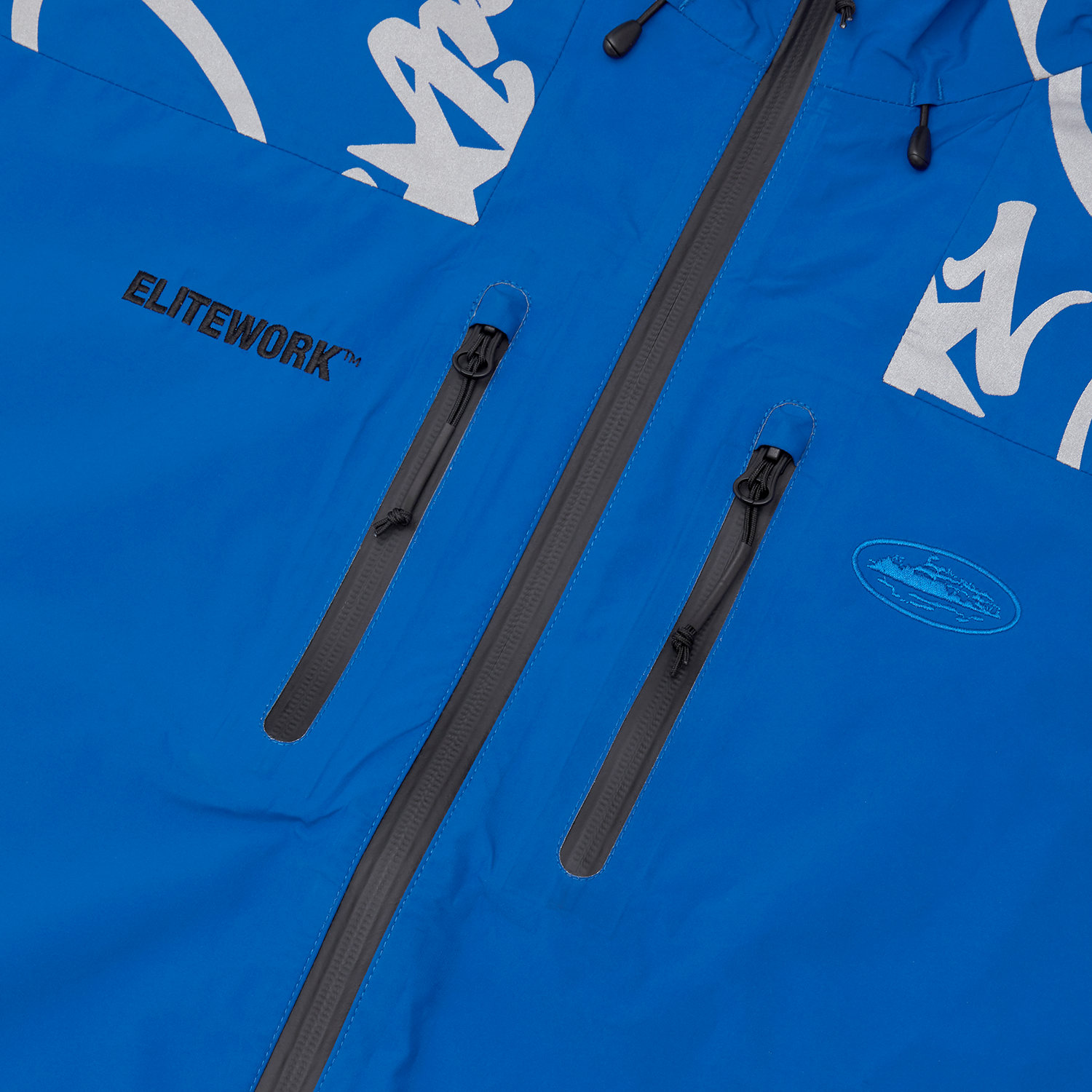 Corteiz ELITEWORK™ WATERPROOF SHELL JACKET [BLUE] CRTZRTW