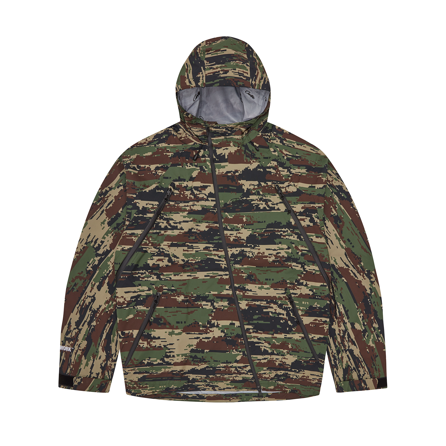 Corteiz ELITEWORK™ WATERPROOF SHELL JACKET V2 [DIGI CAMO] CRTZRTW