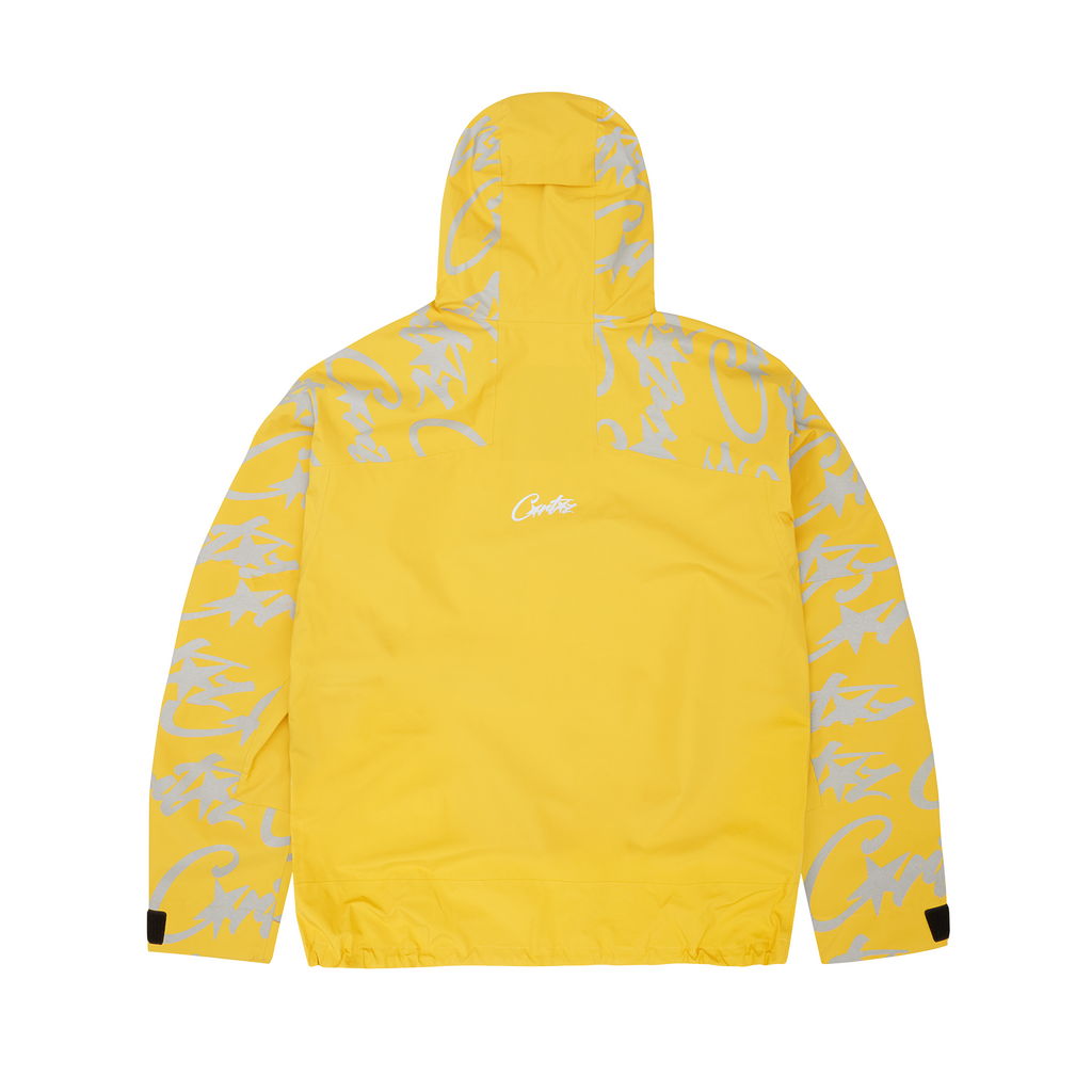 Corteiz ELITEWORK™ WATERPROOF SHELL JACKET [YELLA] CRTZRTW