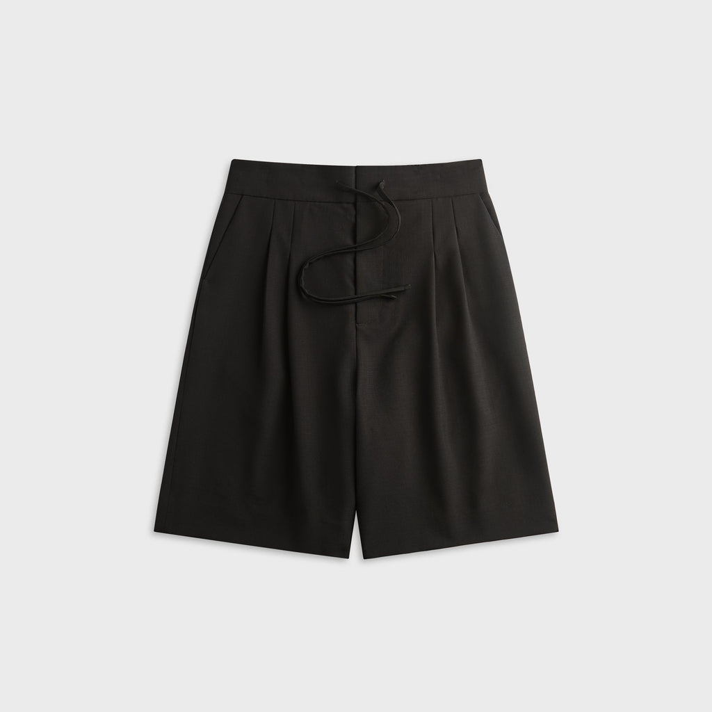 Fear Of God Wool Ripstop Baggy Short - Black