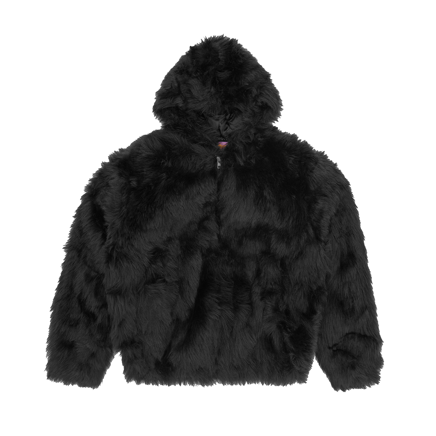 Corteiz HOODED FUR JACKET [BLACK] CRTZRTW