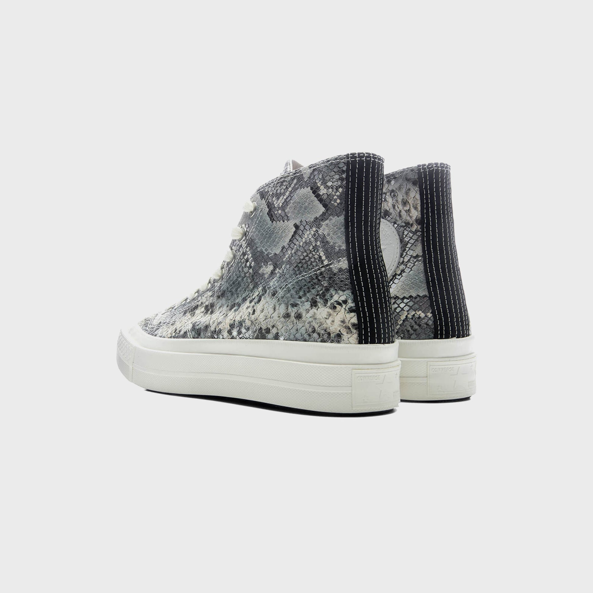 Converse First String Chuck Taylor All Star - Silver / Snow White / Black