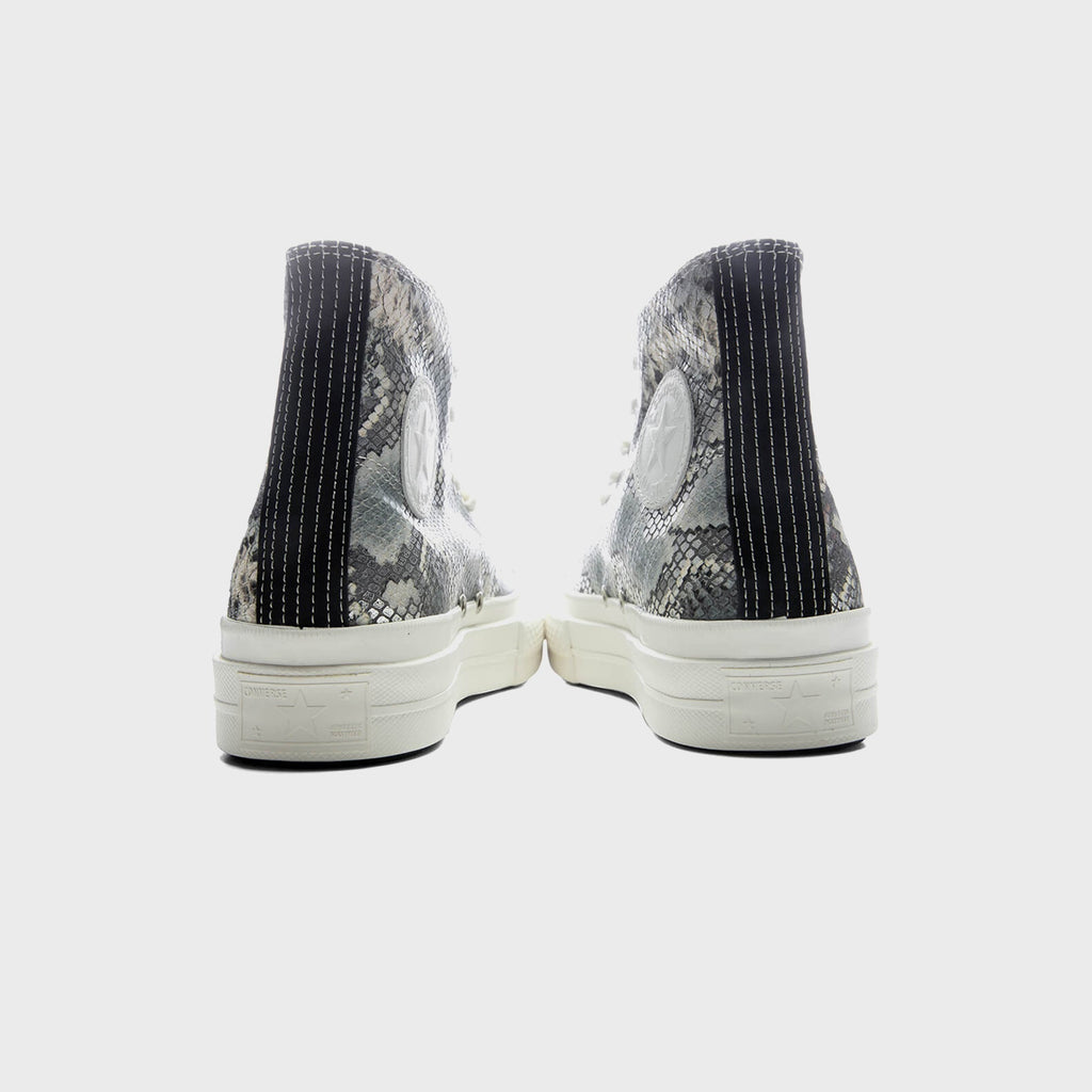 Converse First String Chuck Taylor All Star - Silver / Snow White / Black