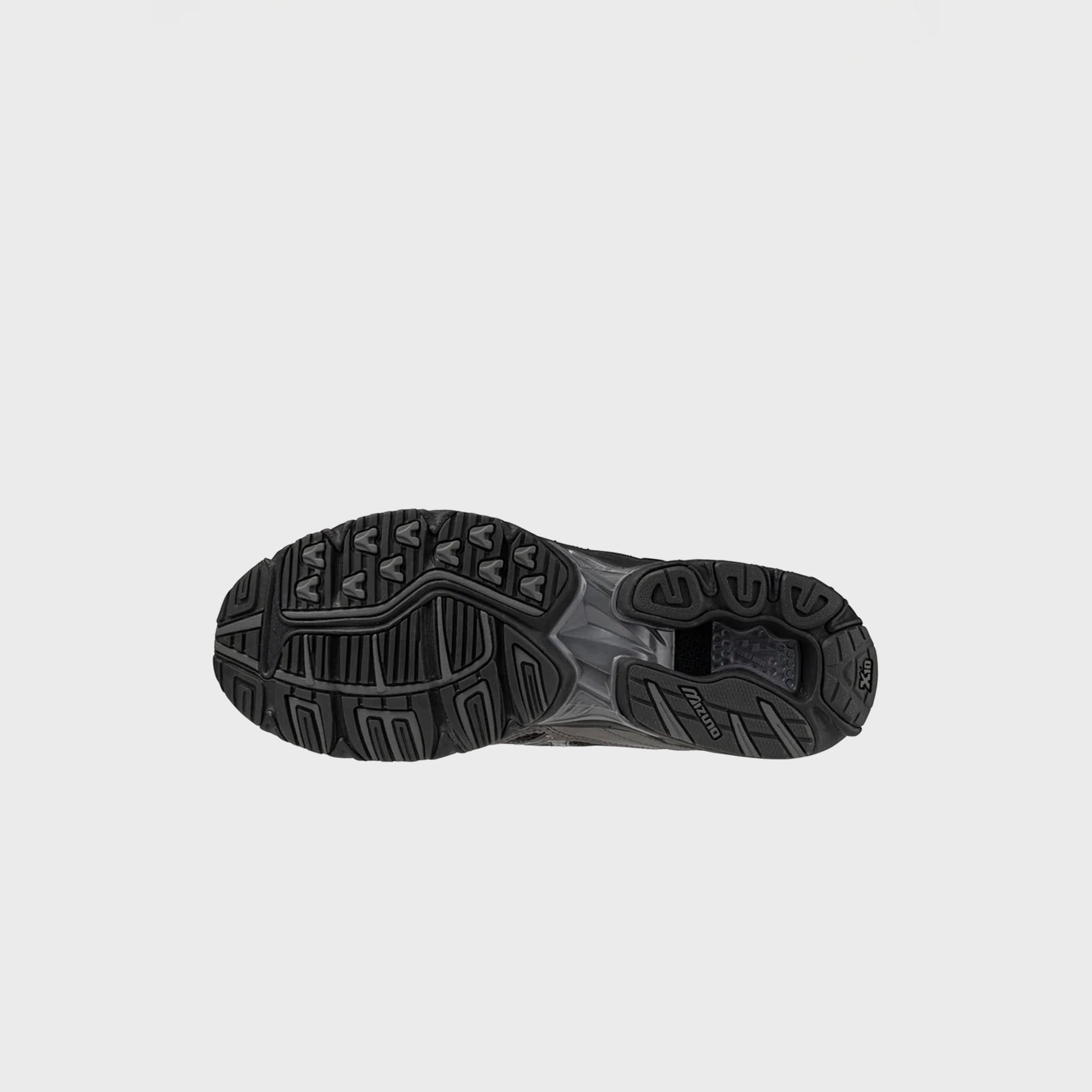 Mizuno Wave Rider 10 - Black / Black Sand / Metallic Gray