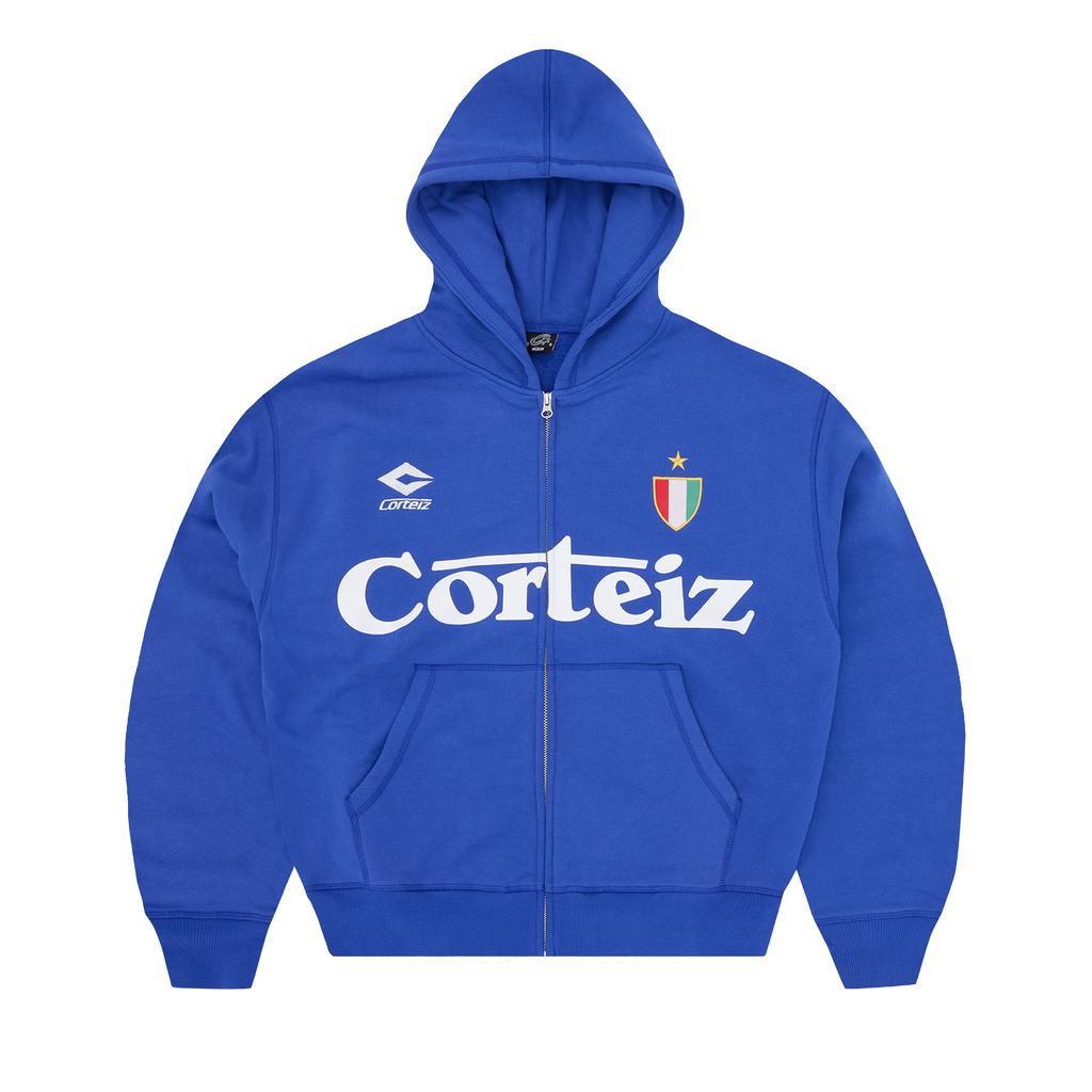 Corteiz GHINI ZIP HOODIE [ROYAL BLUE] CRTZRTW