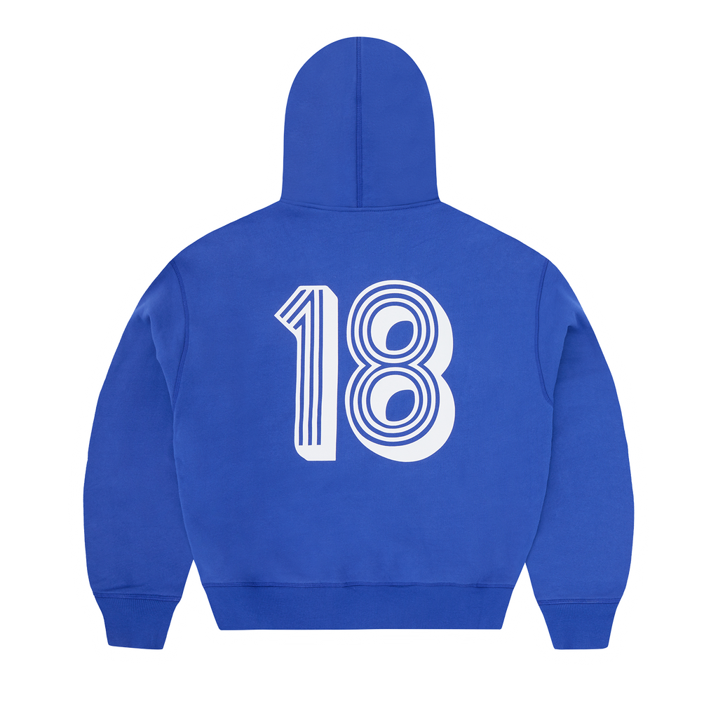 Corteiz GHINI ZIP HOODIE [ROYAL BLUE] CRTZRTW