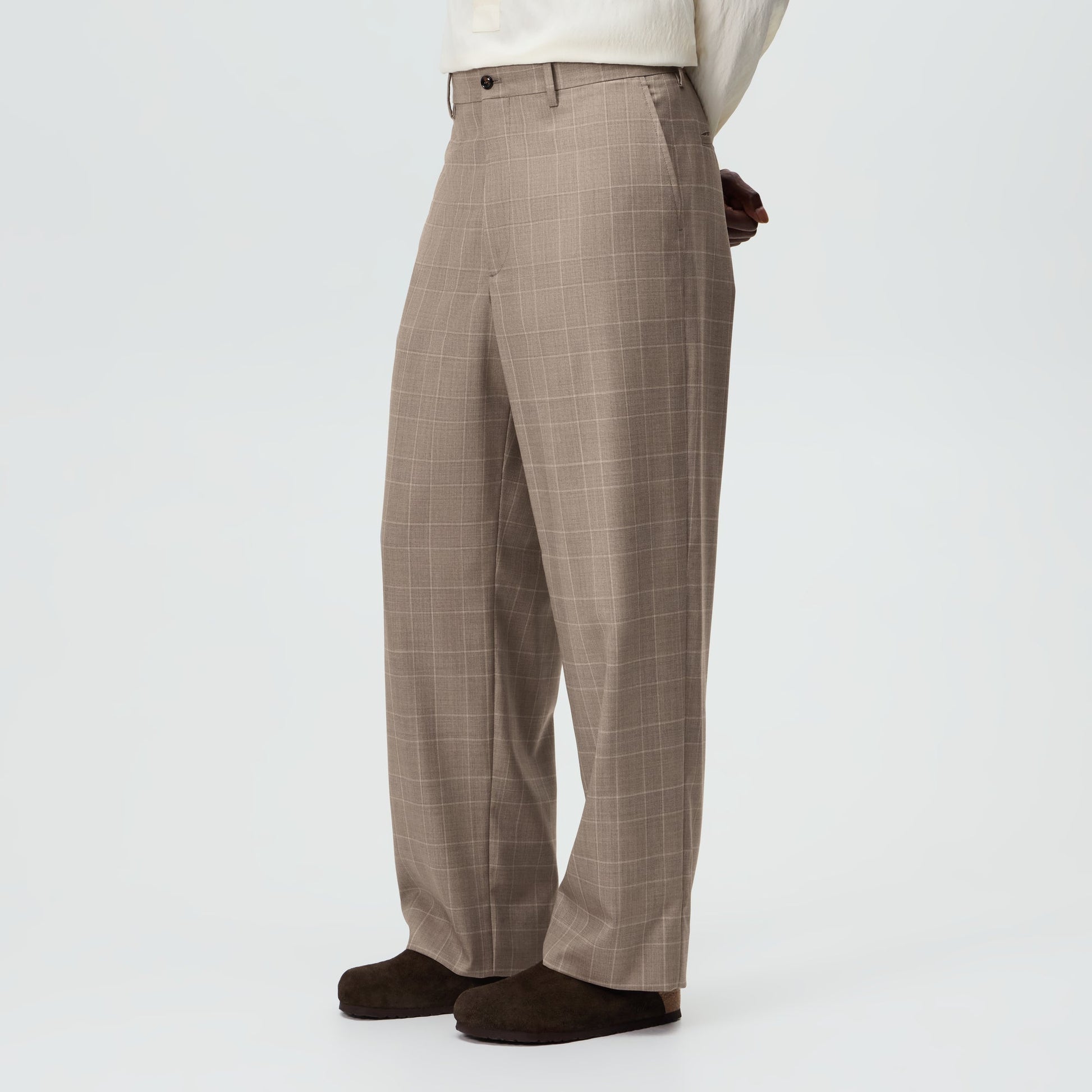 Giorgio Armani & Kith &Kin Summer Trouser - Dark Ash