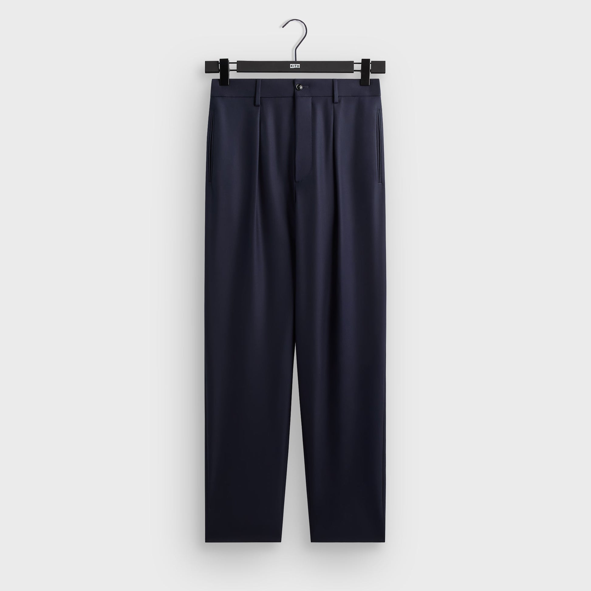 Giorgio Armani & Kith &Kin Flat Front Trouser - Blue / Navy