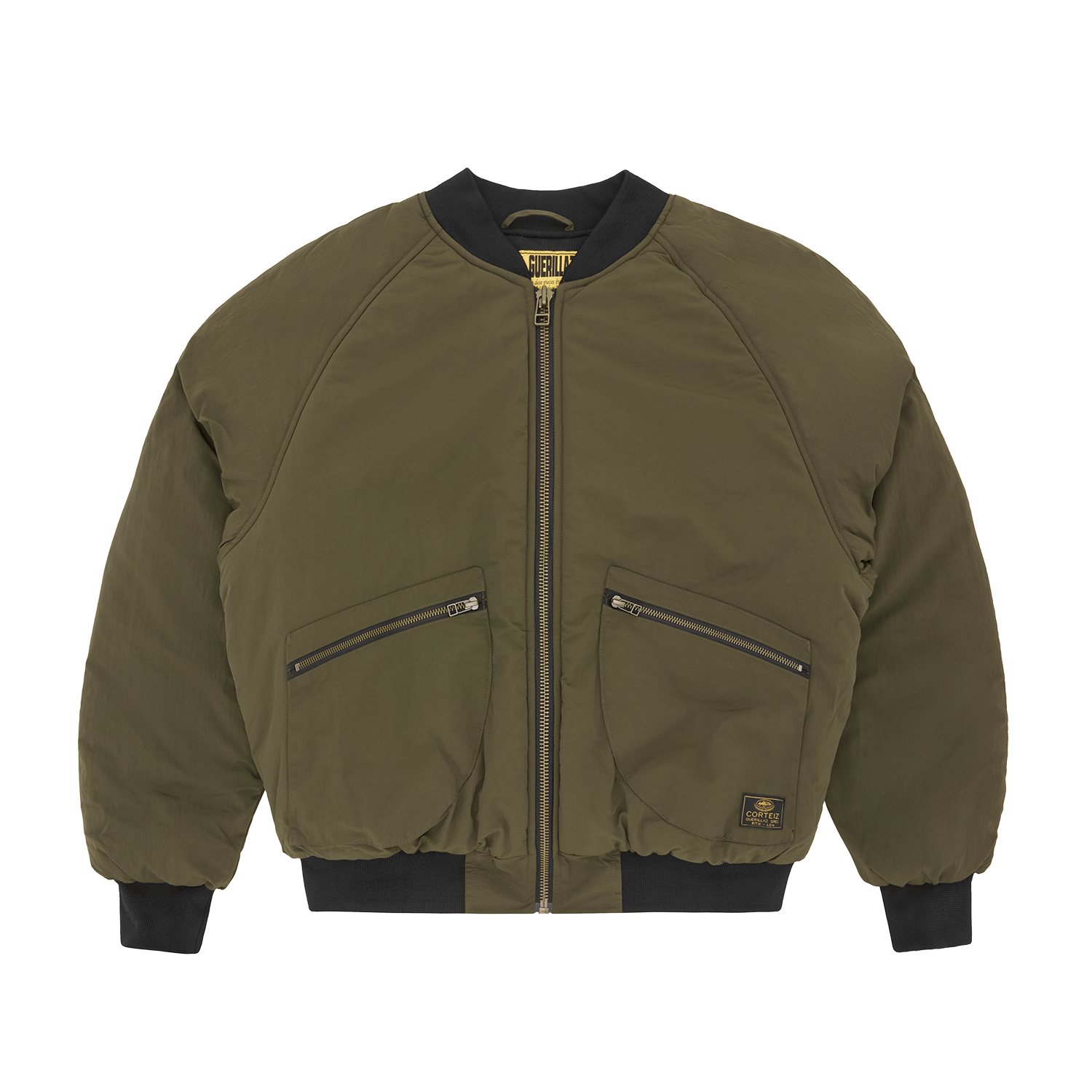 Corteiz GUERILLAZ HEAVY DUTY BOMBER [OLIVE] CRTZRTW
