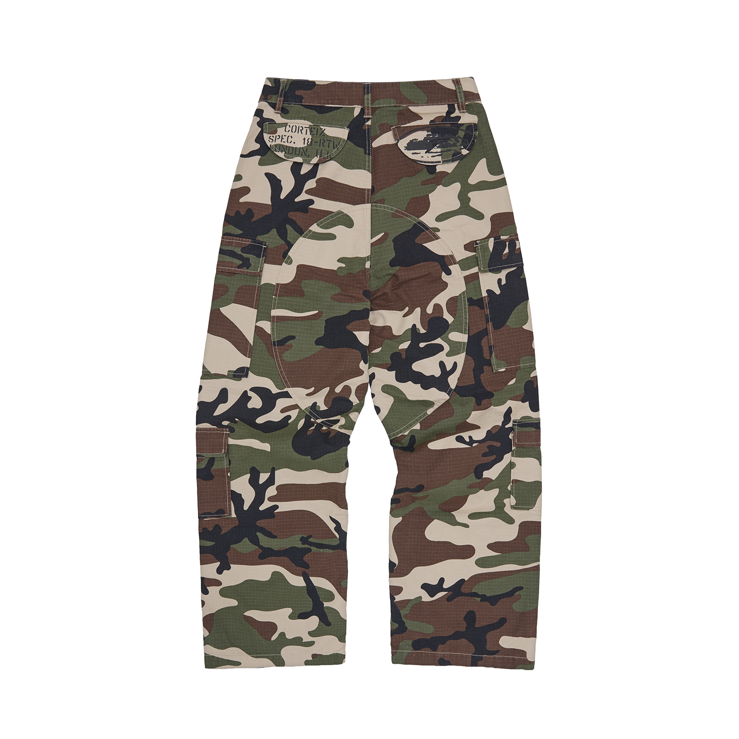 Corteiz GUERILLAZ CARGO PANT [WOODLAND CAMO] CRTZRTW