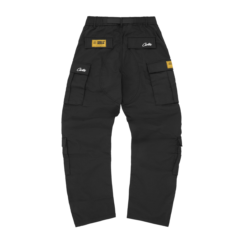Corteiz ALCATRAZ CARGO PANT [BLACK] CRTZRTW