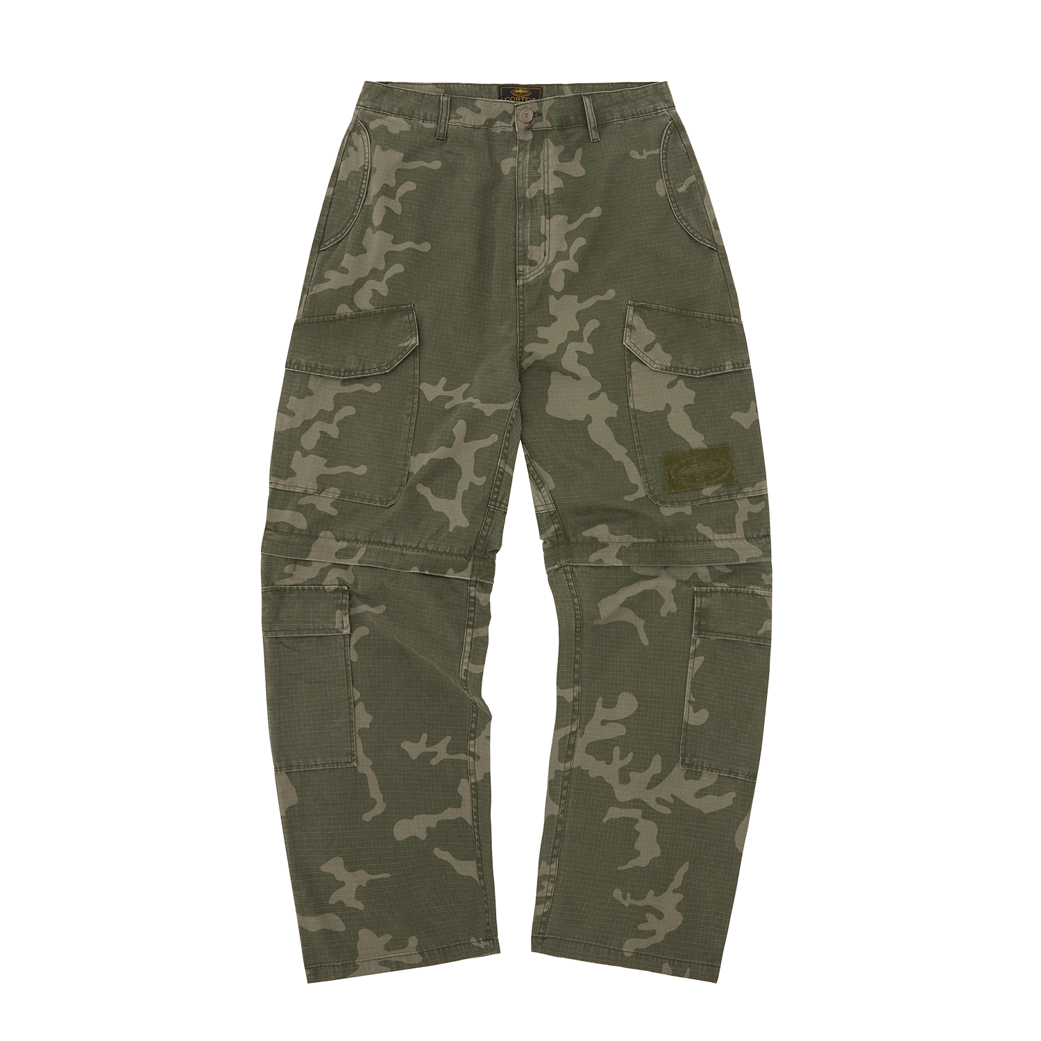 Corteiz GUERILLAZ CONVERTIBLE PANT [GREEN CAMO] CRTZRTW