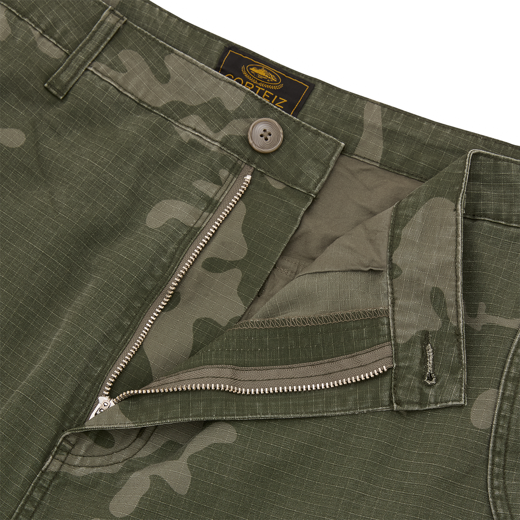 Corteiz GUERILLAZ CONVERTIBLE PANT [GREEN CAMO] CRTZRTW
