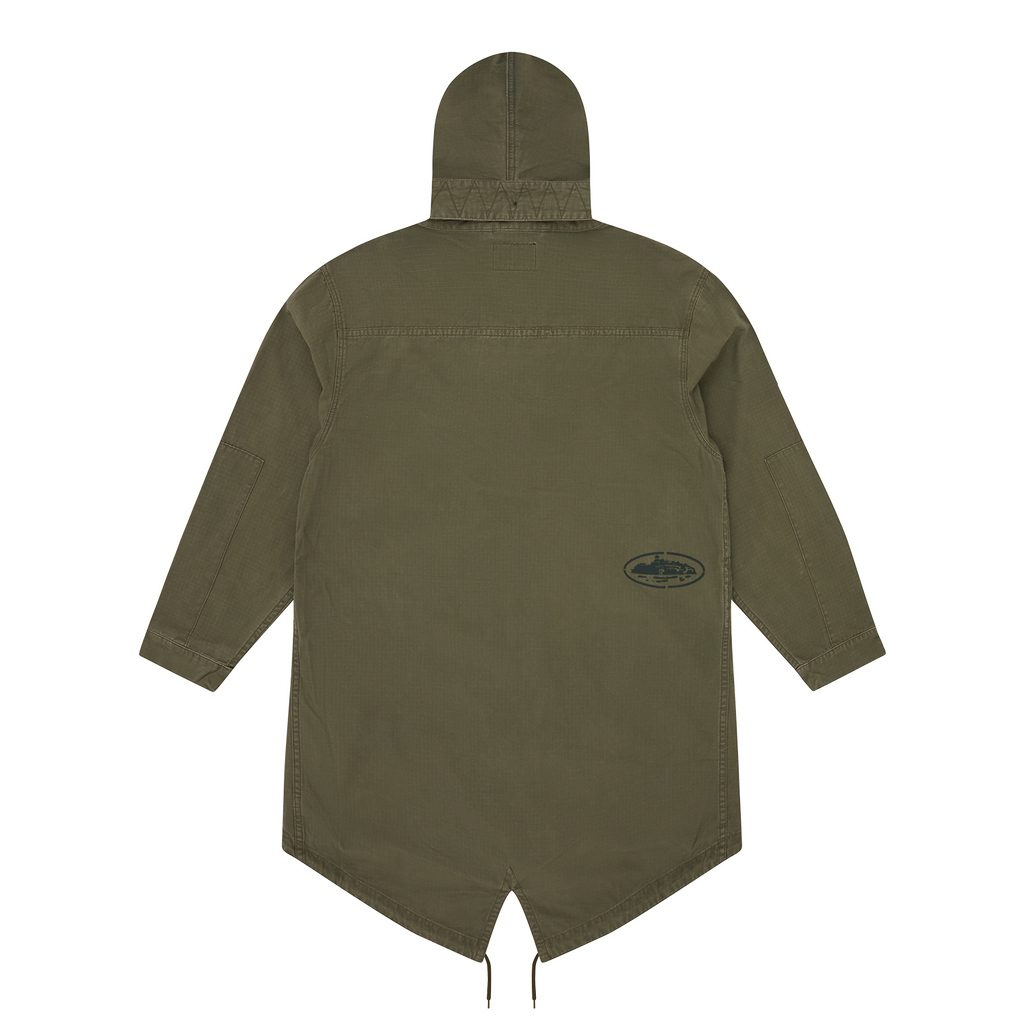 Corteiz GUERILLAZ FISHTAIL PARKA [OLIVE] CRTZRTW