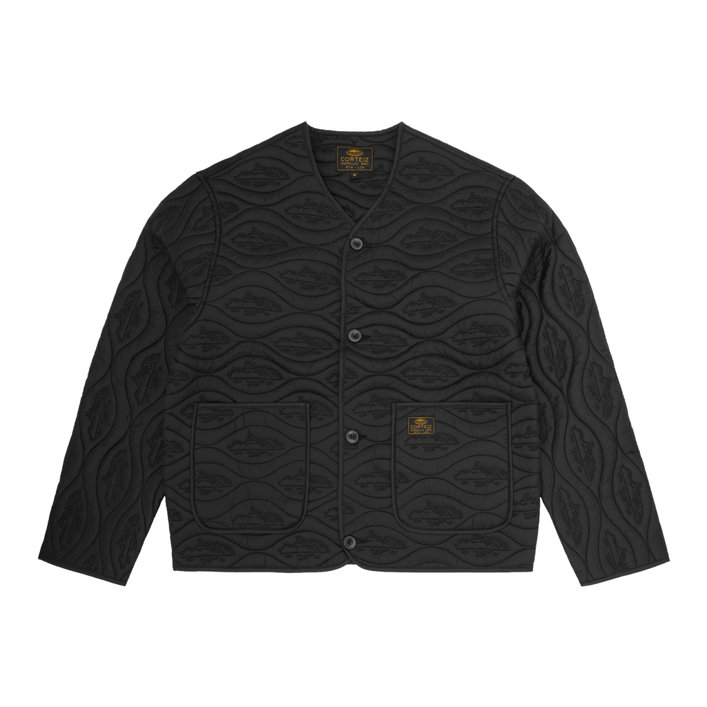 Corteiz GUERILLAZ PARKA LINER [TRIPLE BLACK] CRTZRTW