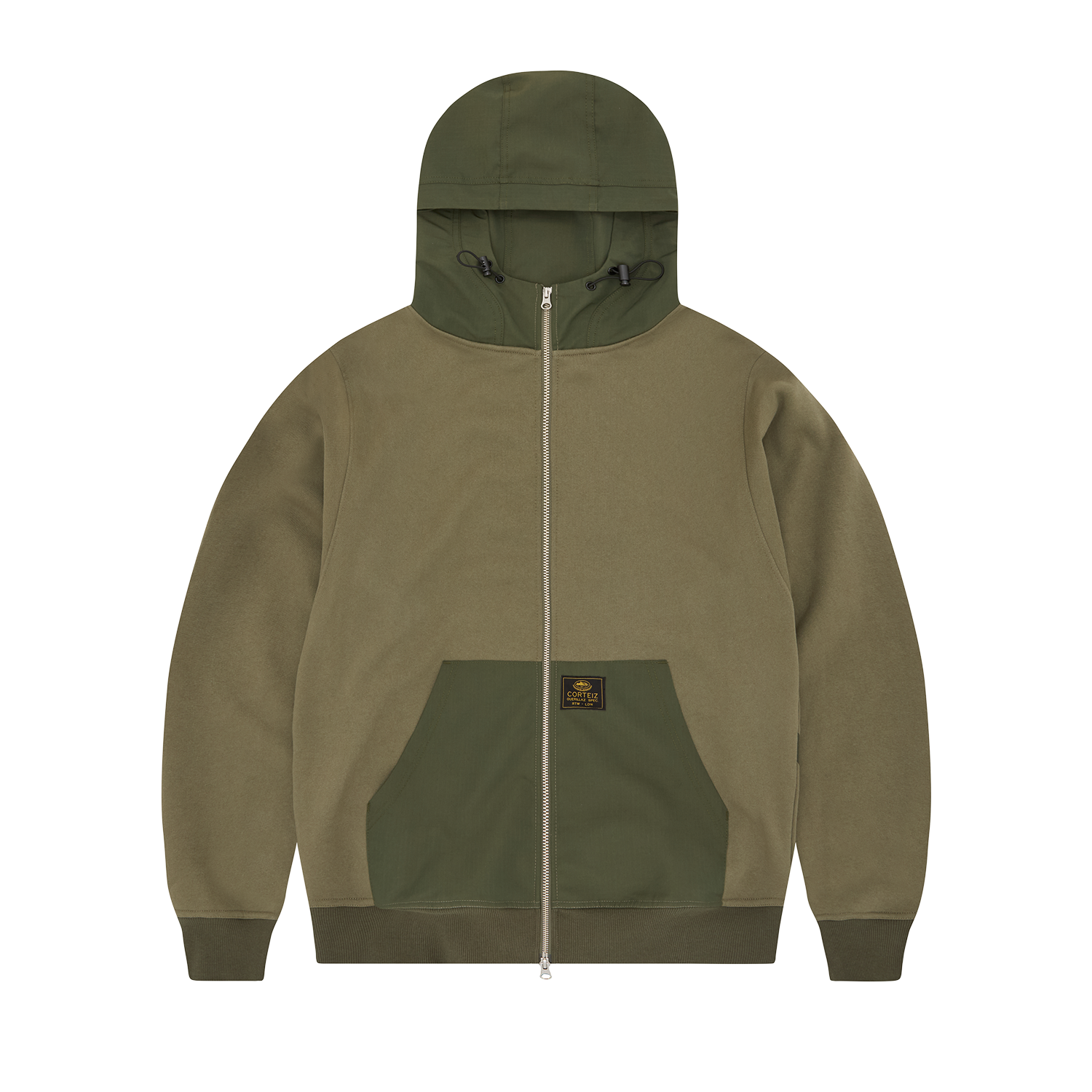 Corteiz GUERILLAZ RIPSTOP ZIP HOODIE [OLIVE] CRTZRTW