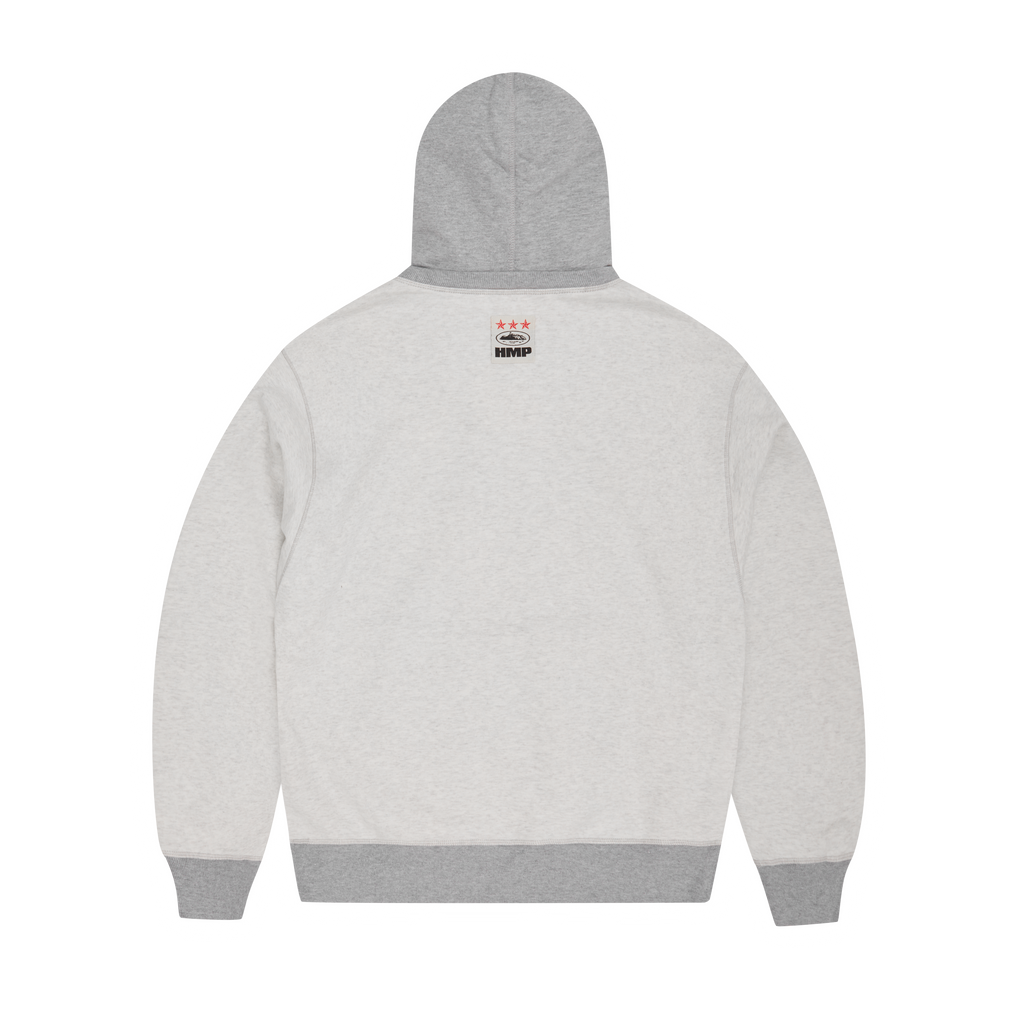 Corteiz HMP CONTRAST HOODIE [HEATHER GREY] CRTZRTW