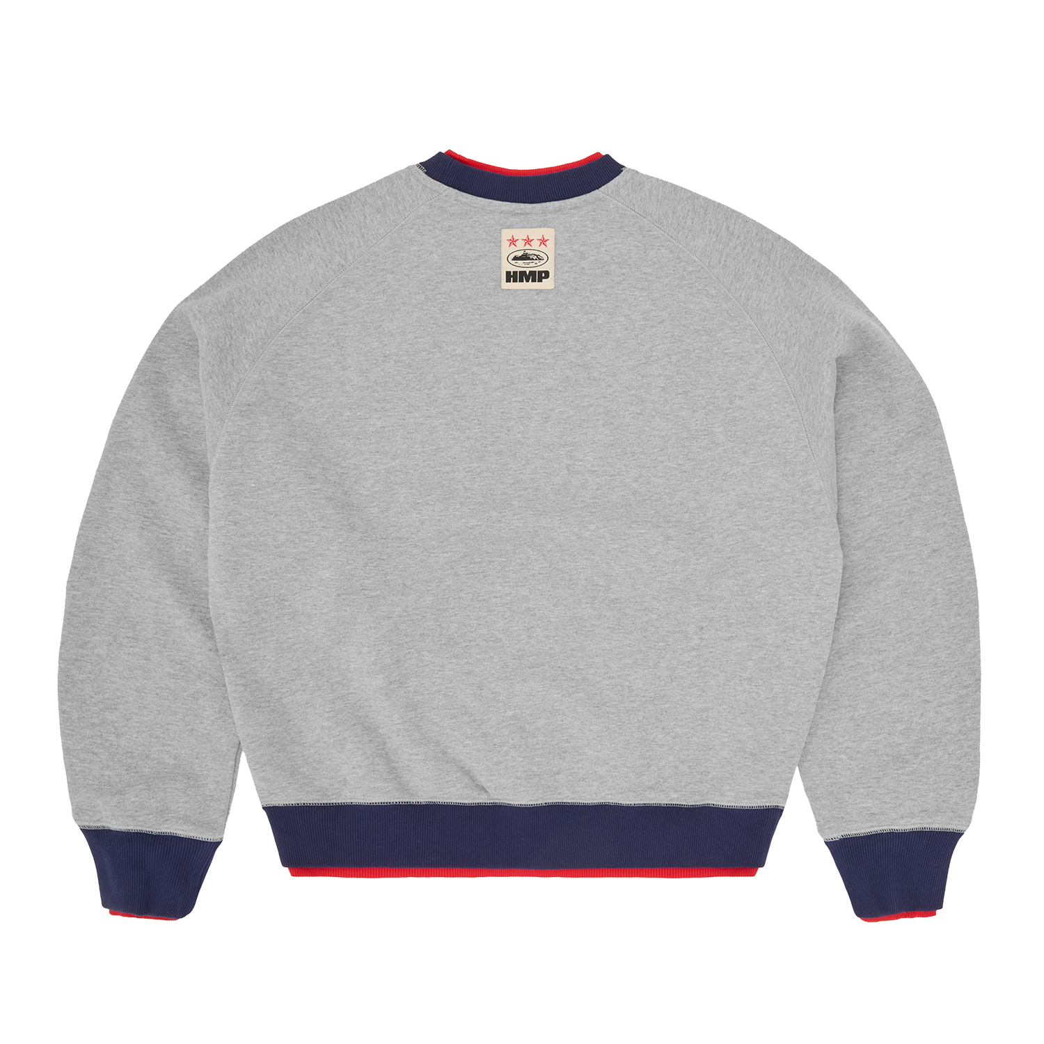 Corteiz HMP DOUBLE UP CREWNECK [HEATHER GREY] CRTZRTW
