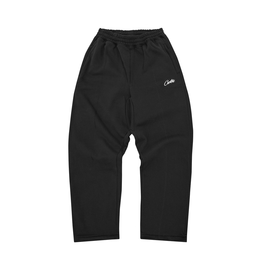 Corteiz HMP OPEN HEM SWEATPANT [BLACK] CRTZRTW
