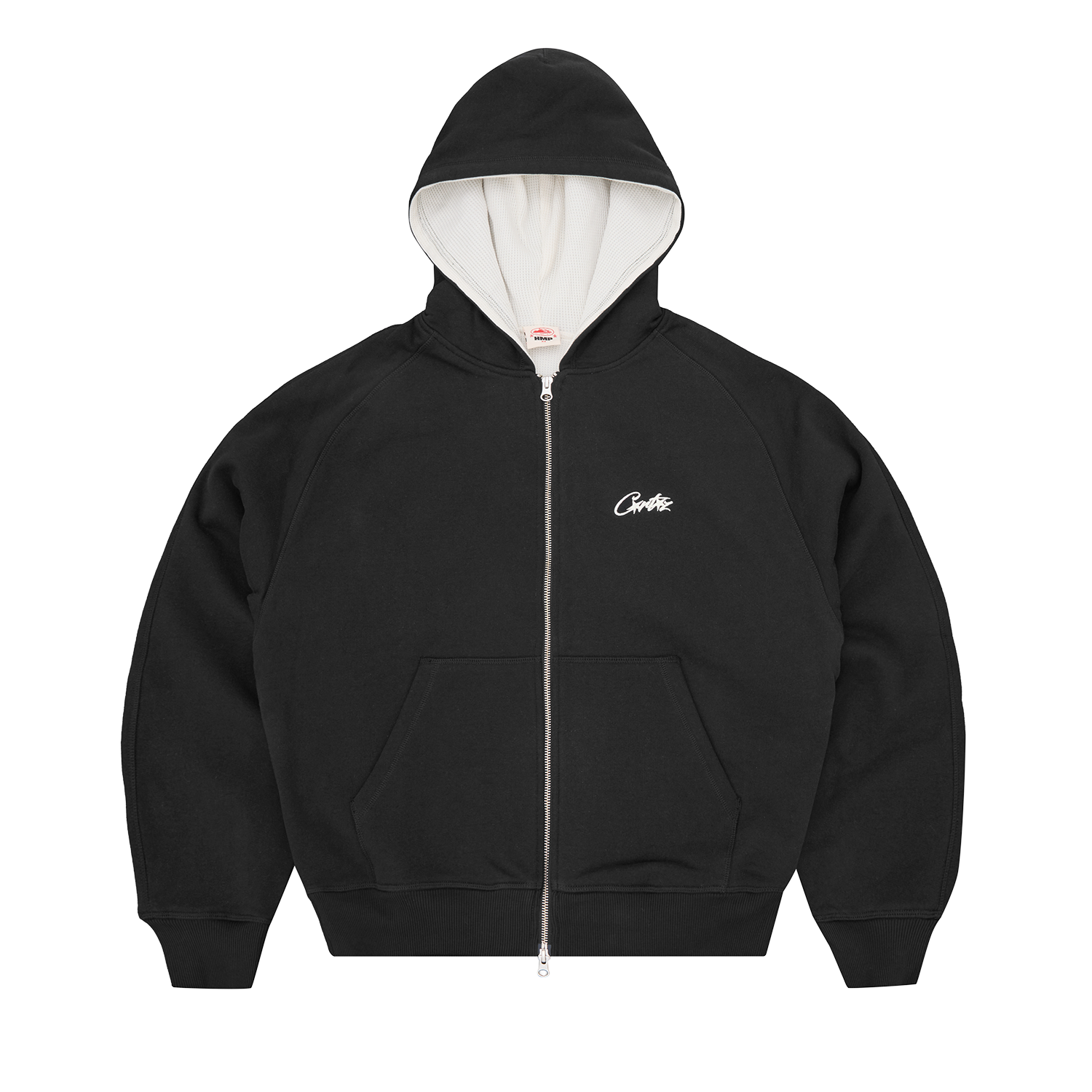 Corteiz HMP THERMAL ZIP HOODIE [BLACK] CRTZRTW