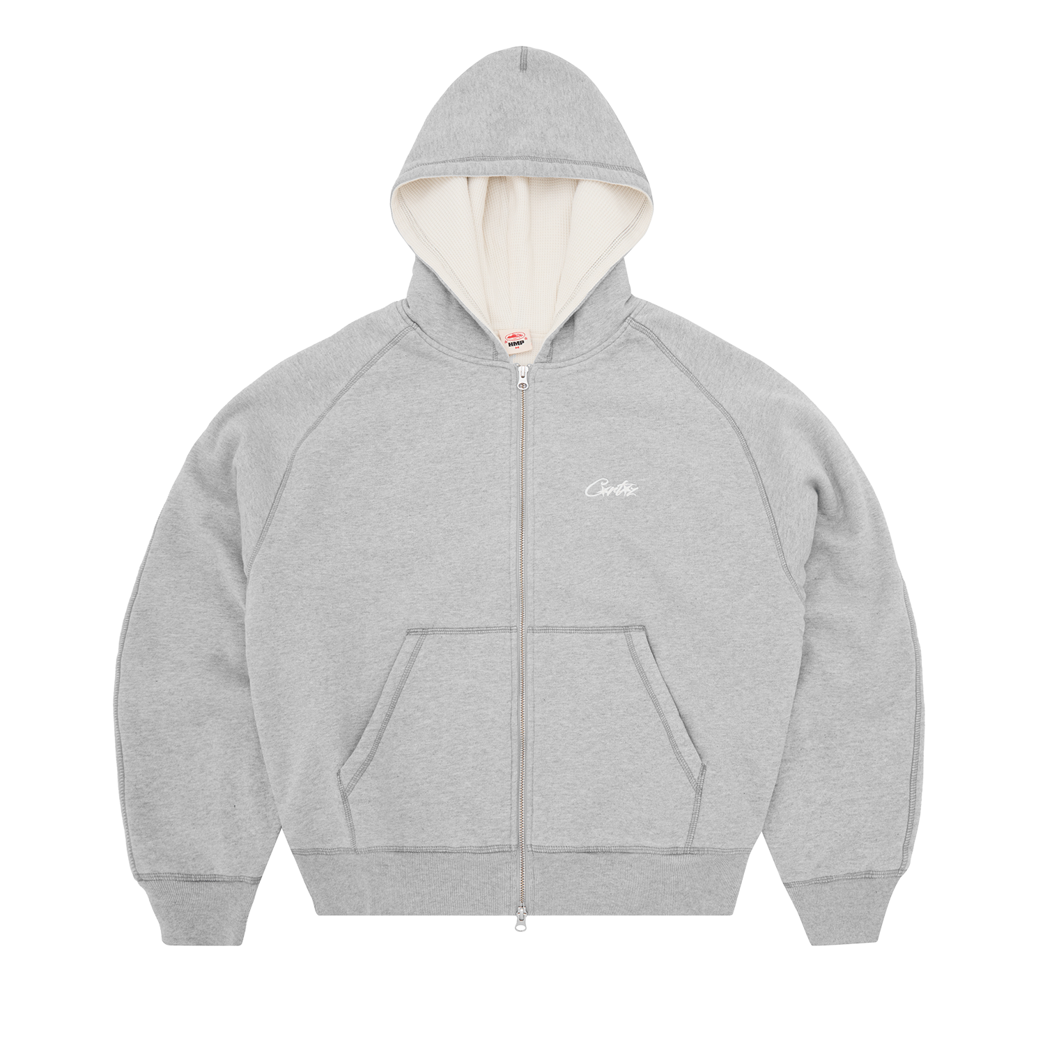 Corteiz HMP THERMAL ZIP HOODIE [HEATHER GREY] CRTZRTW