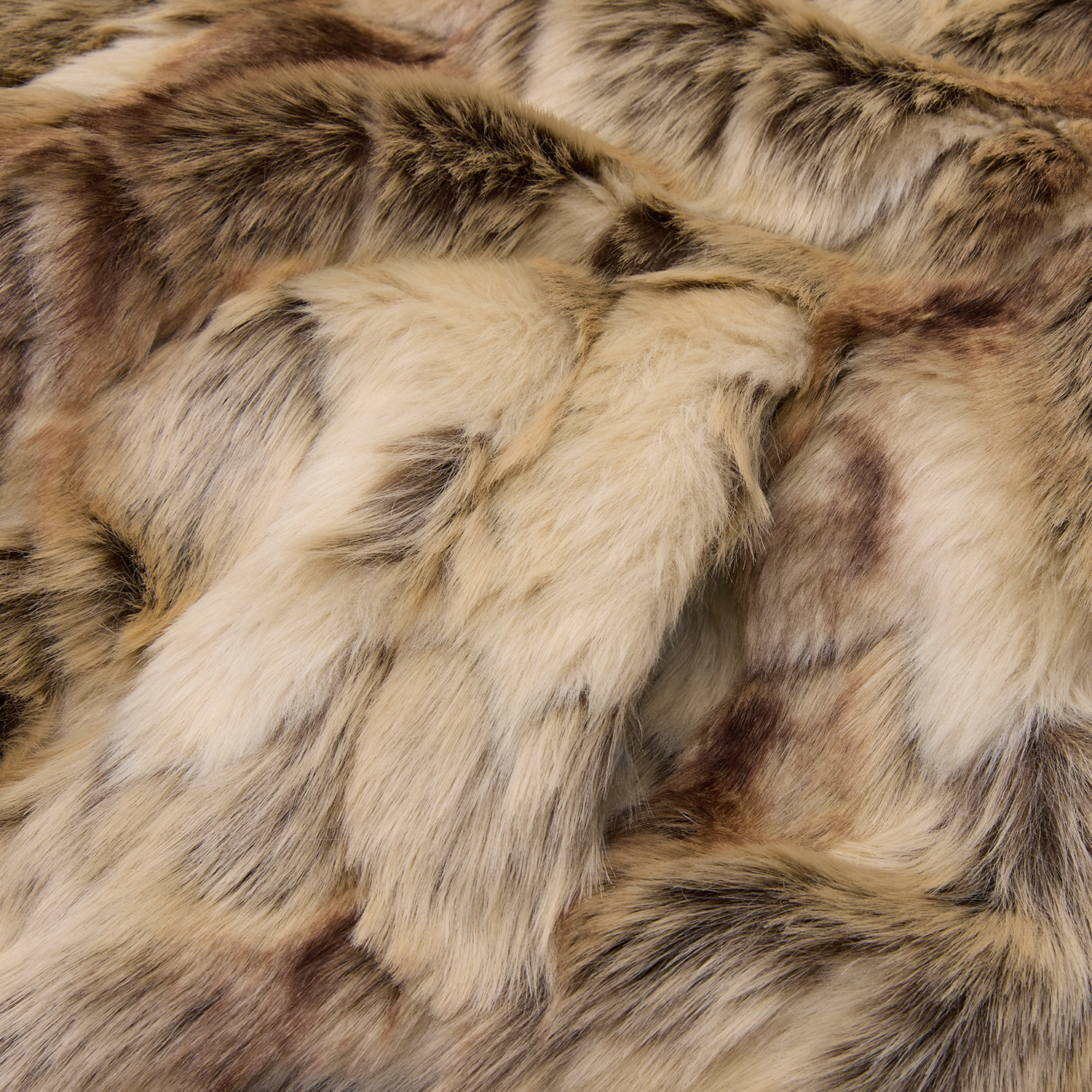 Corteiz PELT HOODED FUR JACKET [FAWN] CRTZRTW