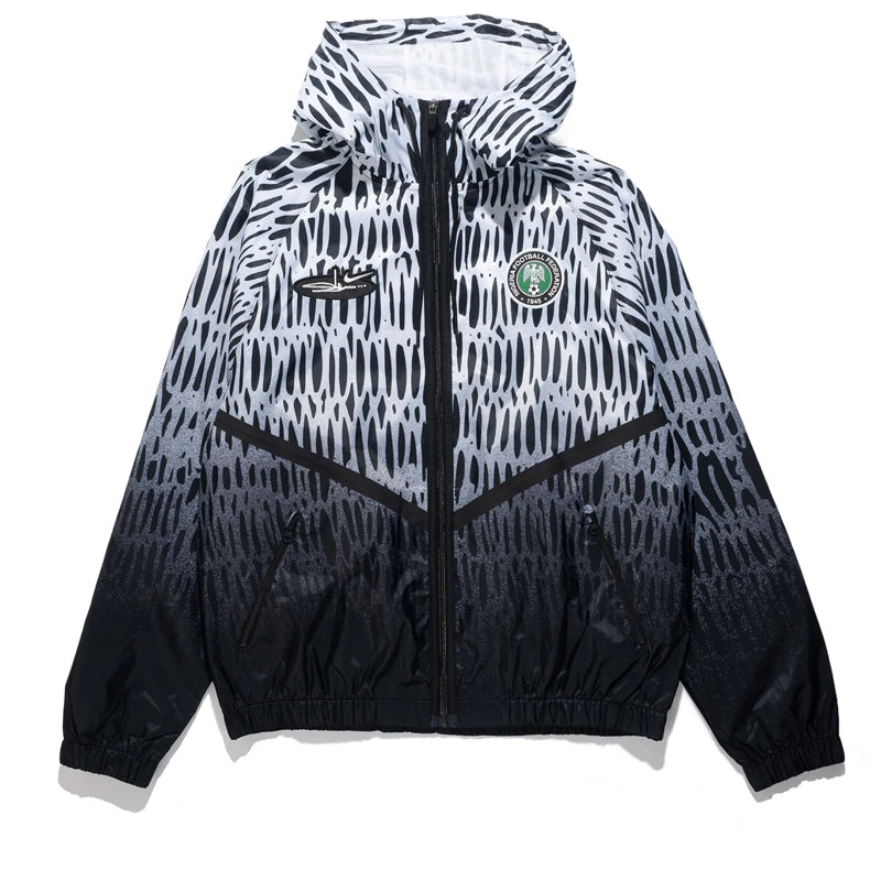 Slawn x Nigeria x Nike Anthem Jacket - Black/White