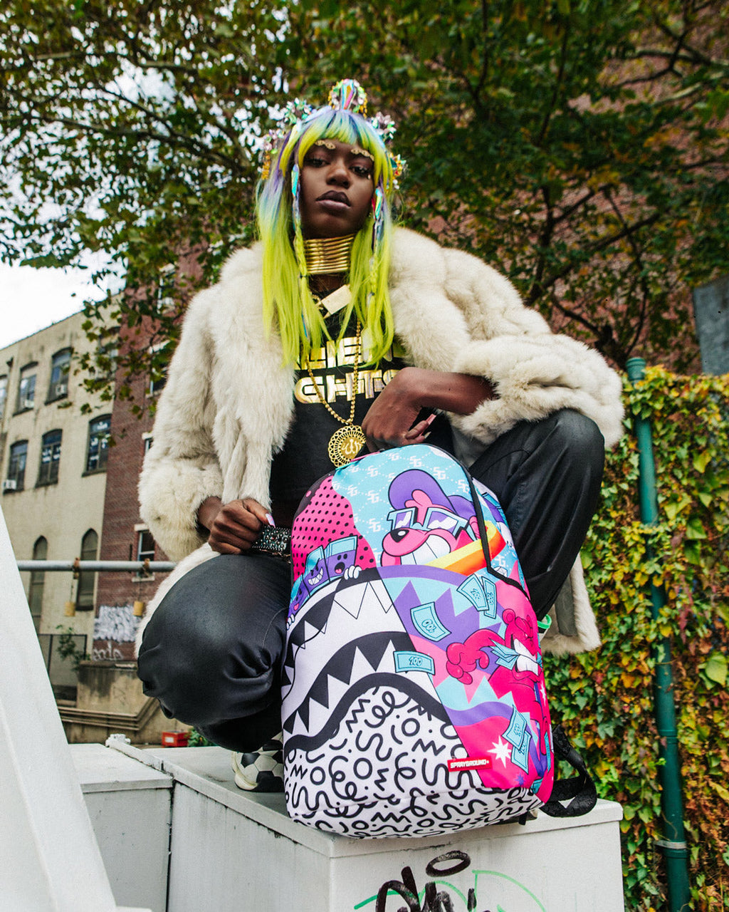SPRAYGROUND CASH CREATIVE BACKPACK