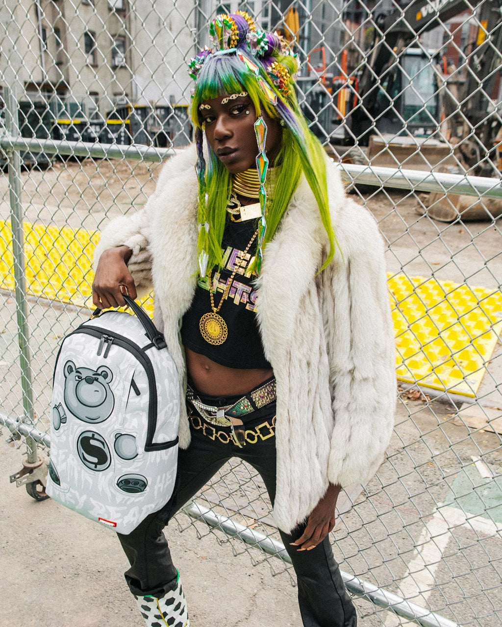 SPRAYGROUND MONEY BEAR CHILLTIME BACKPACK
