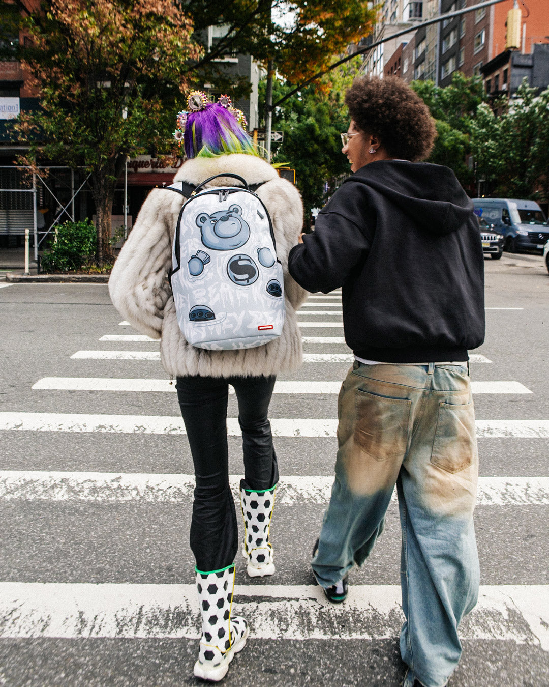 SPRAYGROUND MONEY BEAR CHILLTIME BACKPACK