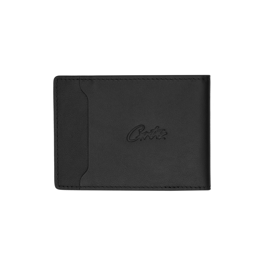 Corteiz ISLAND LEATHER CARD HOLDER [BLACK] CRTZRTW