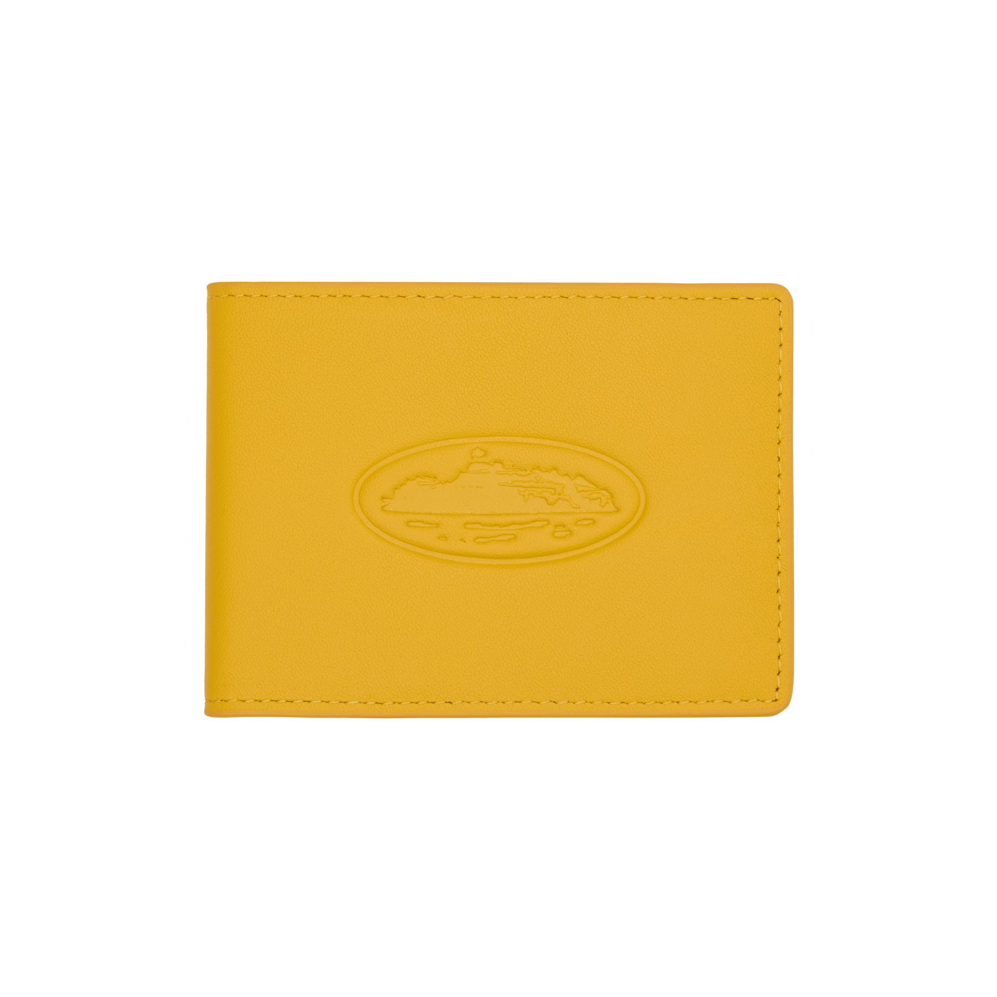 Corteiz ISLAND LEATHER CARD HOLDER [YELLOW] CRTZRTW