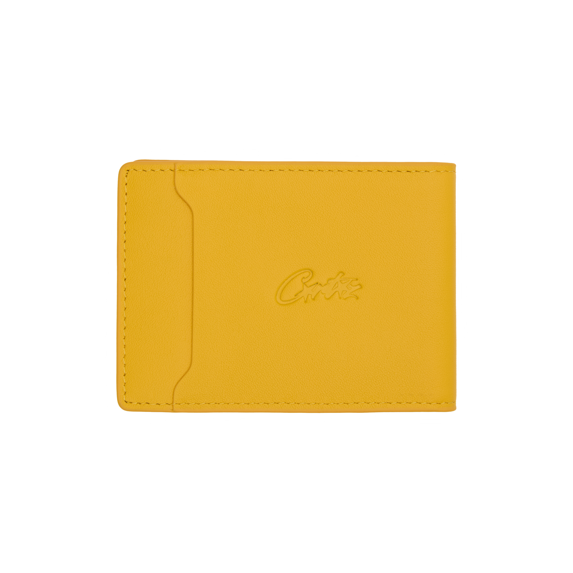 Corteiz ISLAND LEATHER CARD HOLDER [YELLOW] CRTZRTW