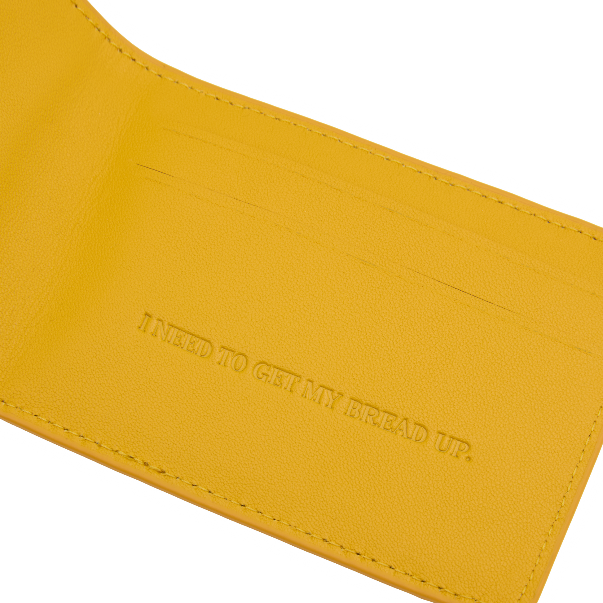 Corteiz ISLAND LEATHER CARD HOLDER [YELLOW] CRTZRTW
