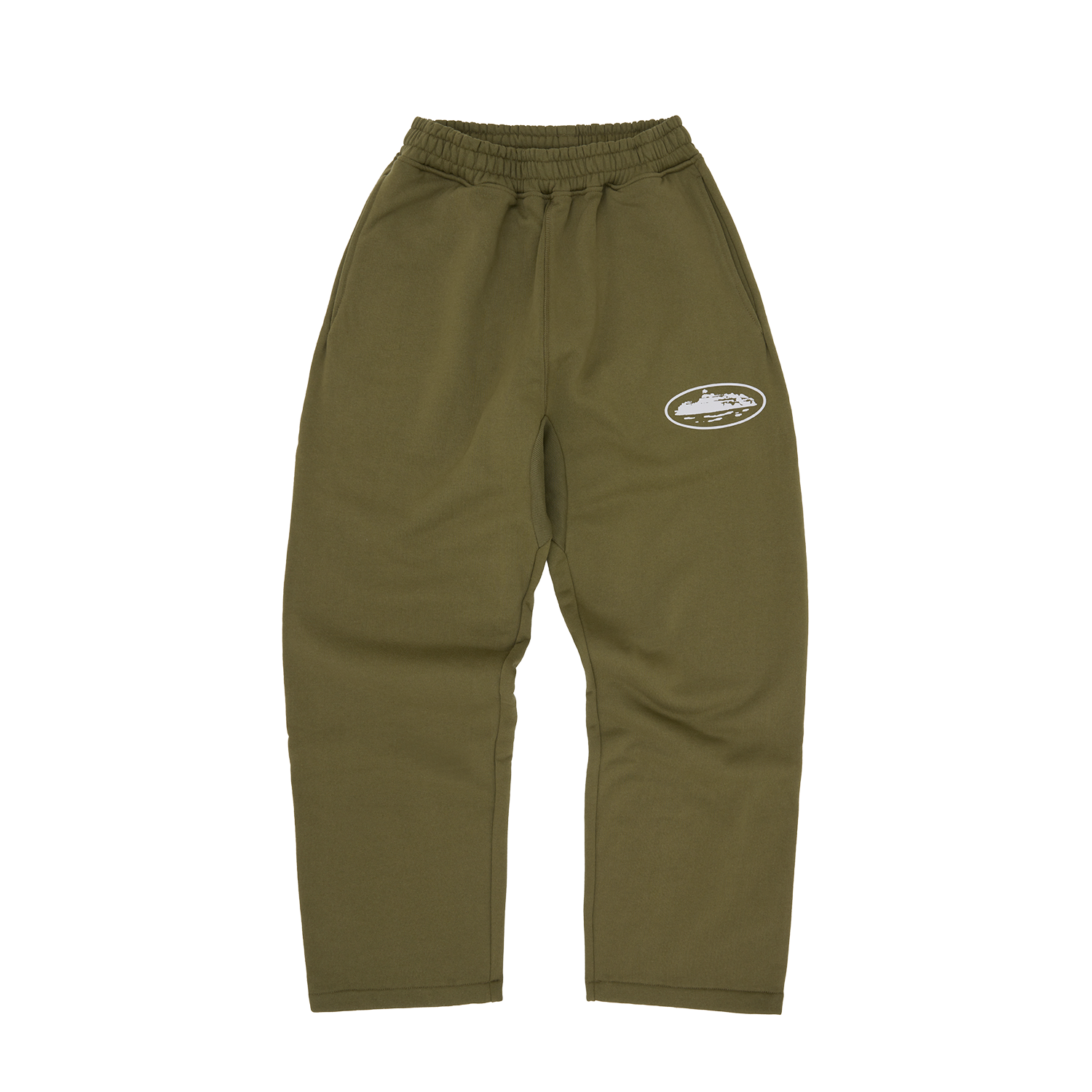 Corteiz ISLAND PUFF PRINT OPEN HEM SWEATPANT [OLIVE] CRTZRTW