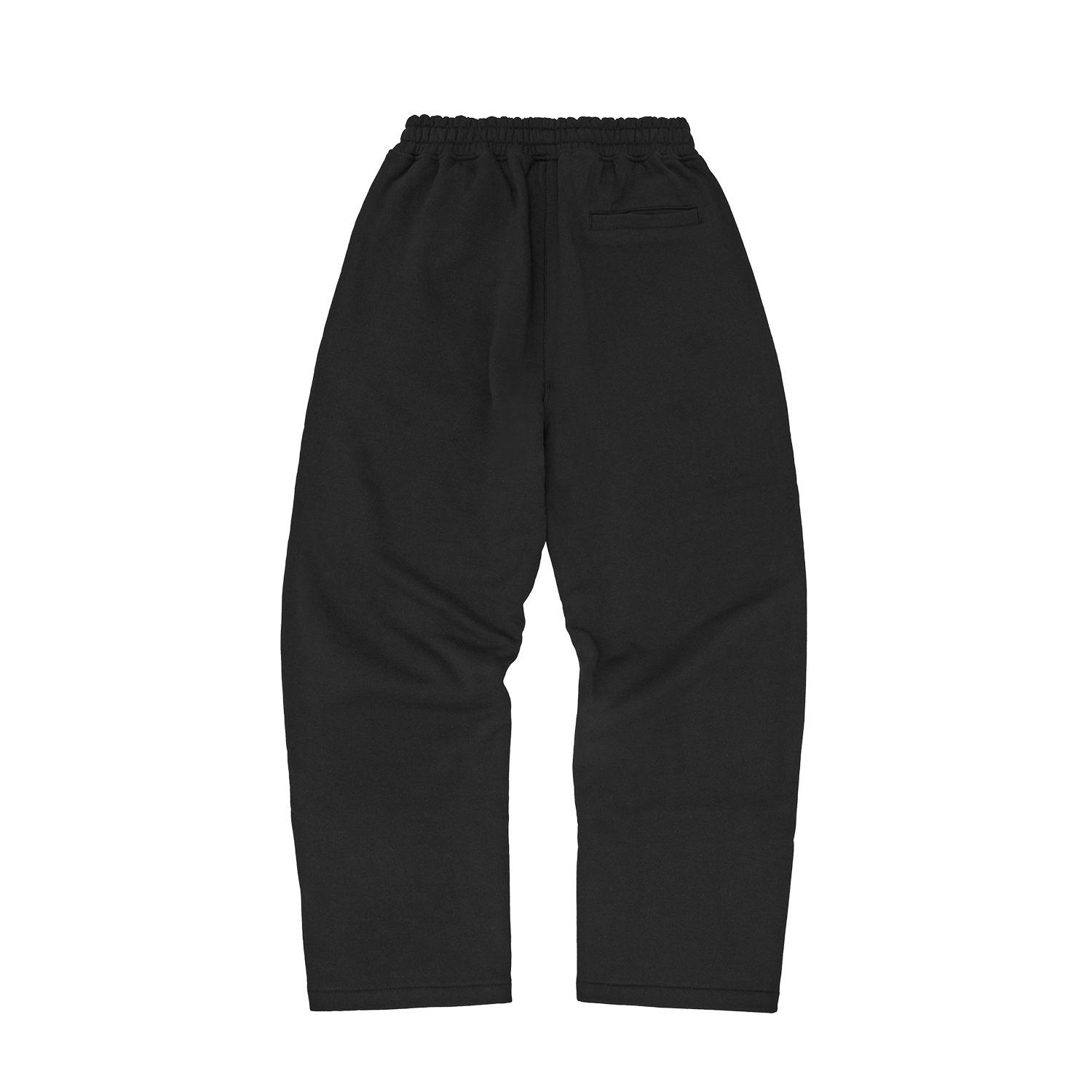 Corteiz ISLAND PUFF PRINT OPEN HEM SWEATPANT [BLACK] CRTZRTW