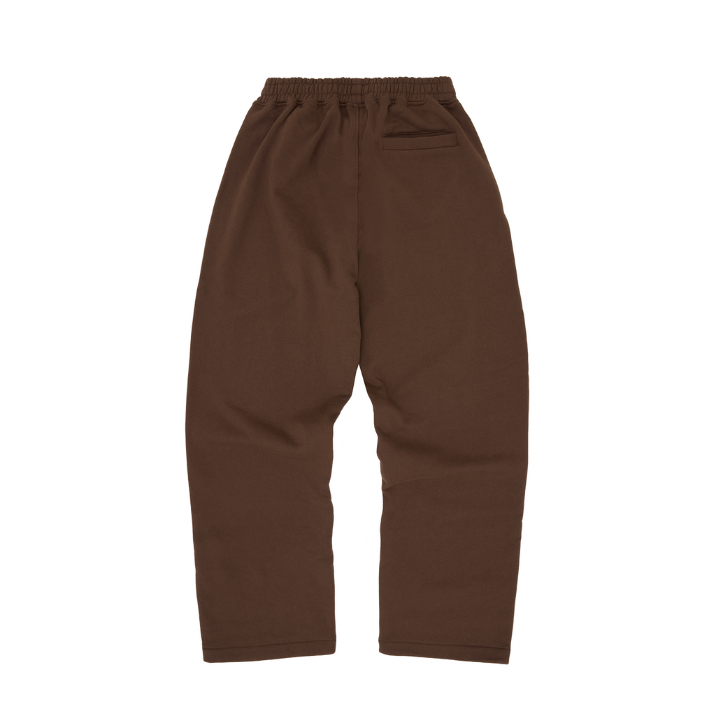 Corteiz ISLAND PUFF PRINT OPEN HEM SWEATPANT [BROWN] CRTZRTW