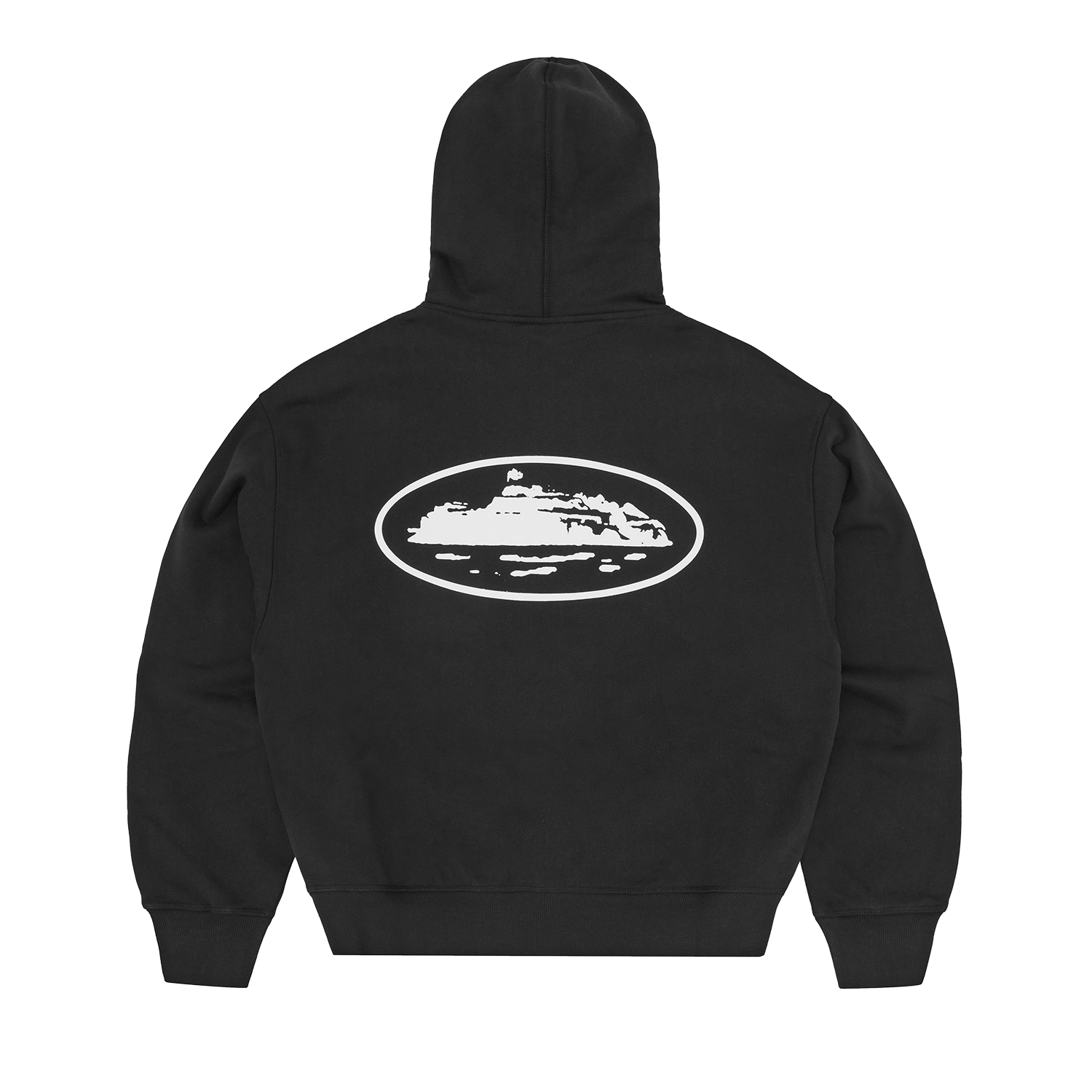 Corteiz ISLAND PUFF PRINT ZIP HOODIE [BLACK] CRTZRTW
