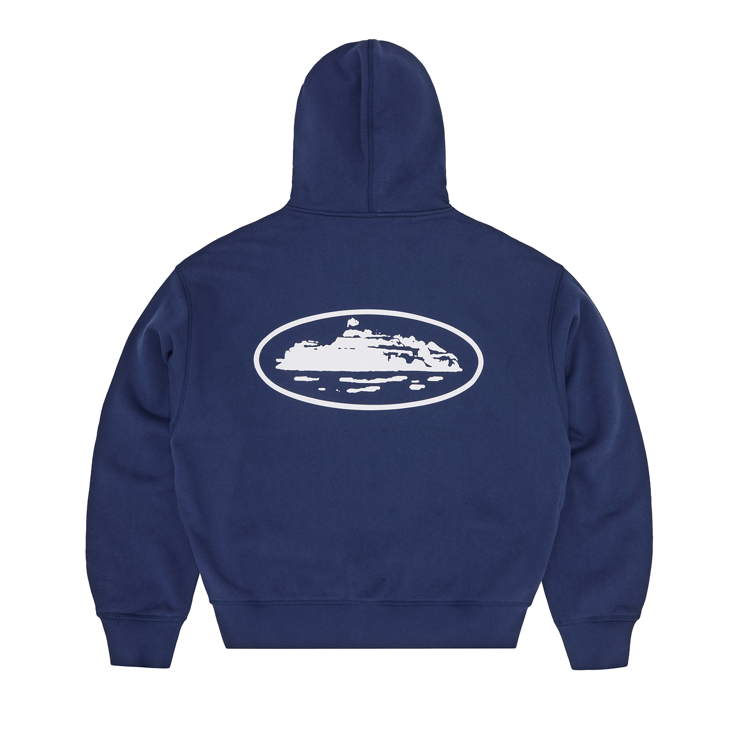 Corteiz ISLAND PUFF PRINT ZIP HOODIE [NAVY] CRTZRTW