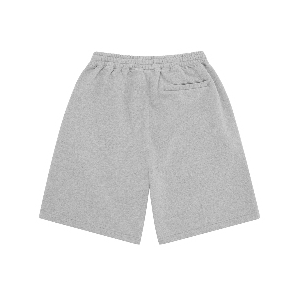 Corteiz ISLAND PUFF PRINT SWEATSHORT [HEATHER GREY] CRTZRTW