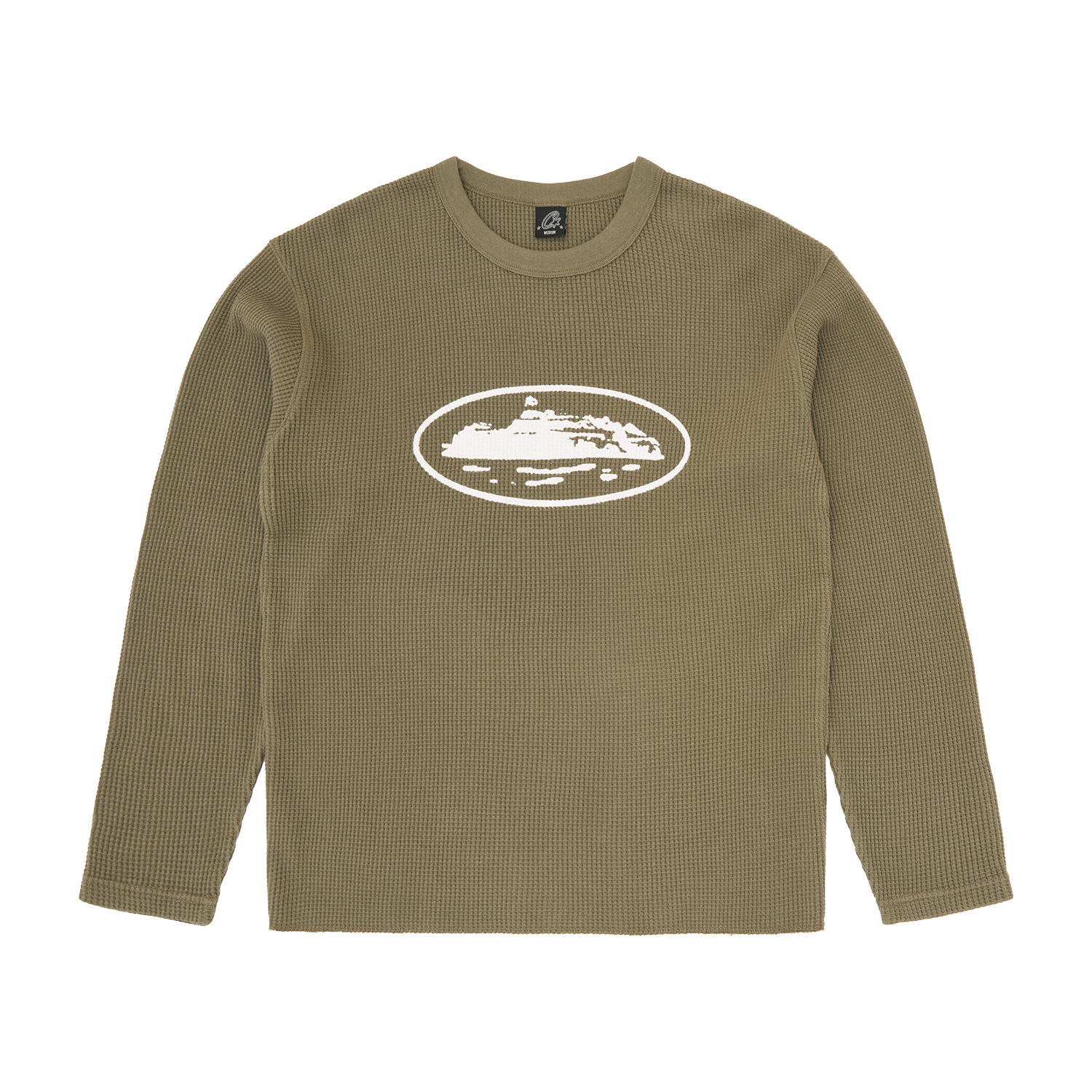 Corteiz ISLAND WAFFLE THERMAL [OLIVE] CRTZRTW