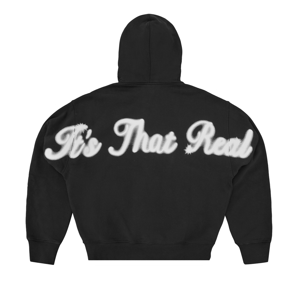 Corteiz GABRIEL MOSES ZIP HOODIE [BLACK] CRTZRTW