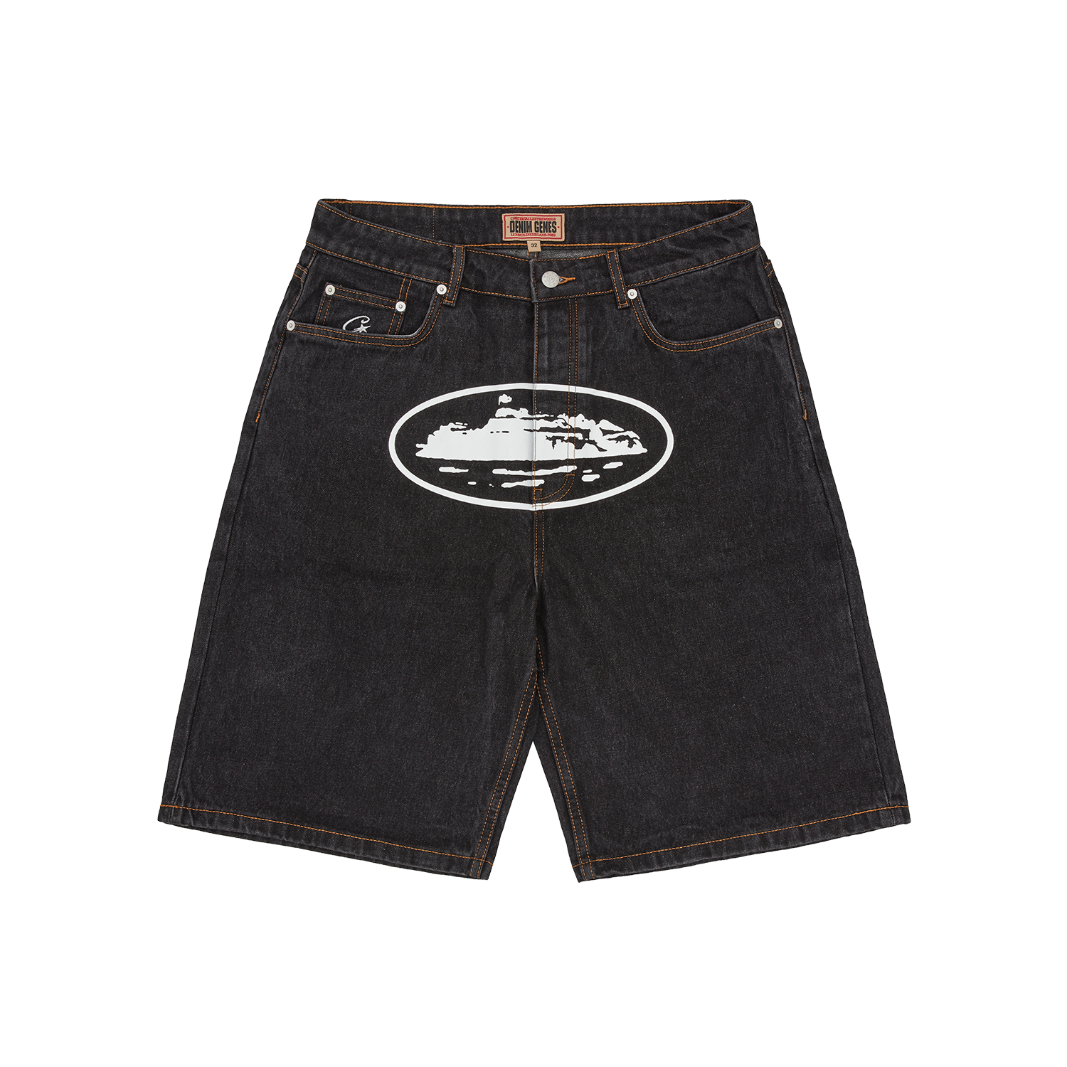 Corteiz ISLAND DENIM SHORT [WASHED BLACK] CRTZRTW