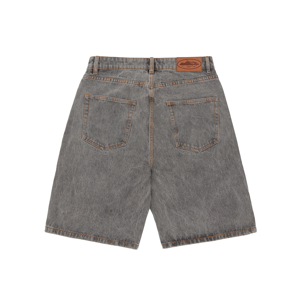 Corteiz ISLAND DENIM SHORT [LIGHT GREY] CRTZRTW