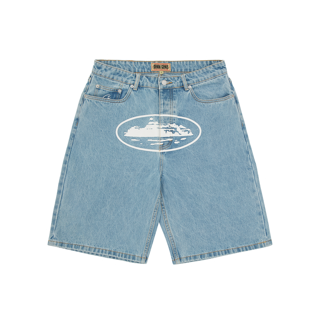 Corteiz ISLAND DENIM SHORT [STONEWASH] CRTZRTW