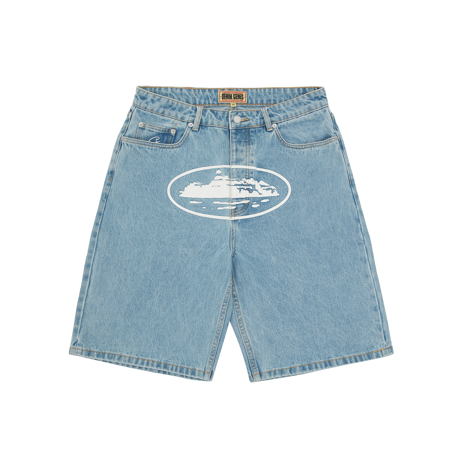 Corteiz ISLAND DENIM SHORT [STONEWASH] CRTZRTW