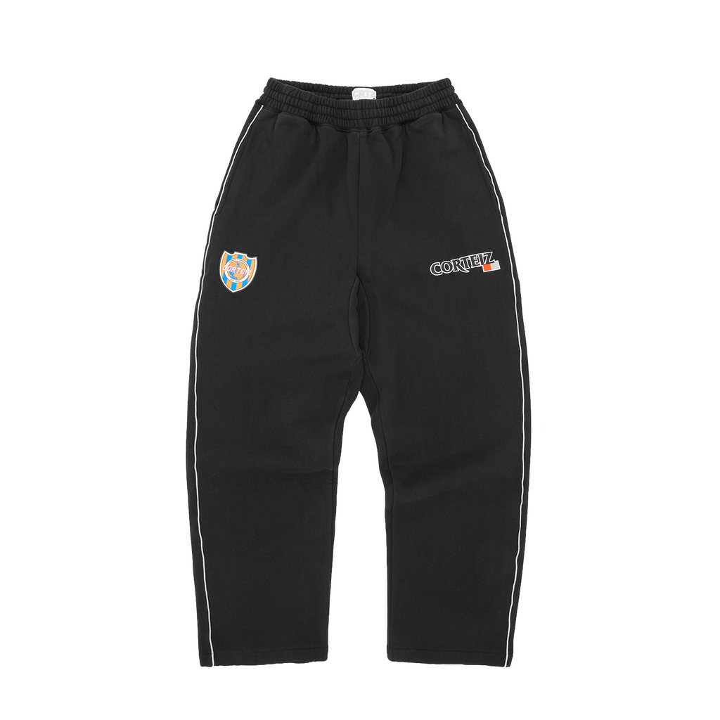 Corteiz GIAPPONESE OPEN HEM SWEATPANT [BLACK] CRTZRTW